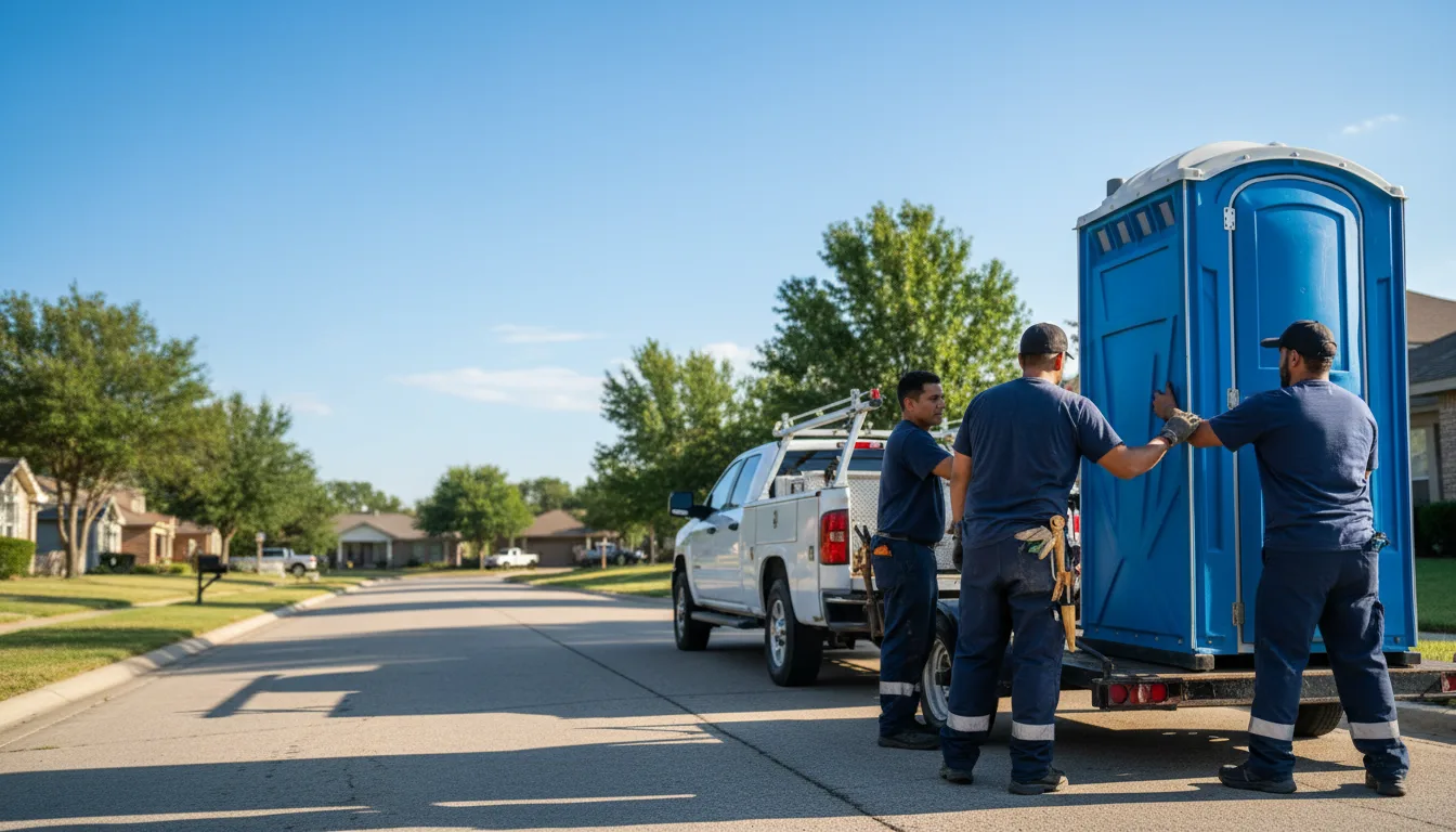 Portable Toilet Rental in Poulan, GA near me